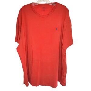 Polo Ralph Lauren 2XL Classic Fit Red Tee Shirt Pony Logo Cotton